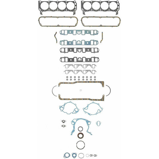 Fel-pro 260-1125 Full Engine Gasket Set For 1982-1983 Ford 260 289 302-V8