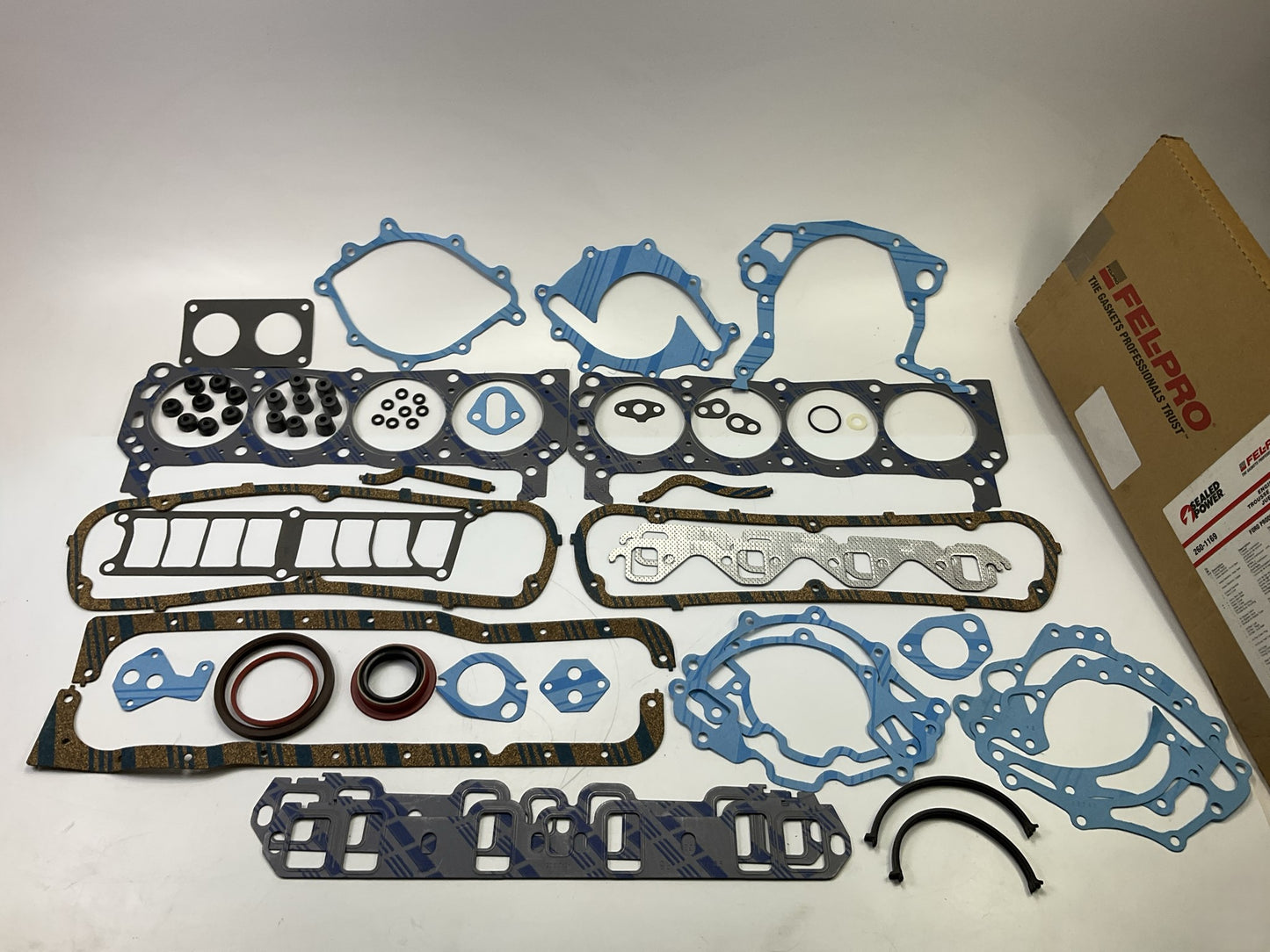 Fel Pro 260-1169 Full Engine Rebuild Gasket Set 82-87 Ford 5.0L/302 Car Truck V8