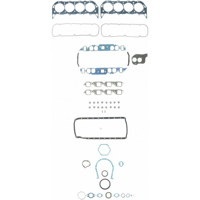 Fel-Pro 260-1635 Engine Full Gasket Set For 1991-1995 Chevrolet GMC 7.4L 454 V8