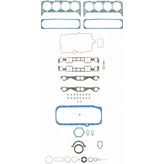 Fel-pro 260-1735 Engine Full Gasket Set For 1996-2002 Chevrolet 5.7L 350 V8