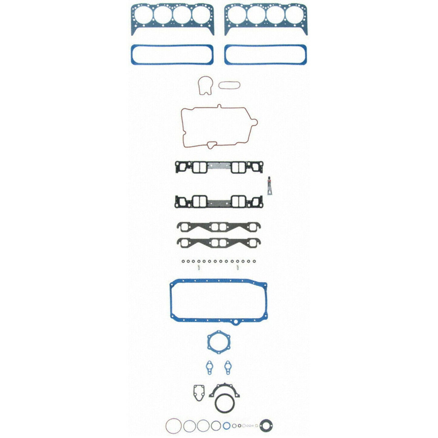 Fel-pro 260-1735T Engine Full Gasket Set For 1996-2002 Chevrolet GMC 350 5.7L-V8