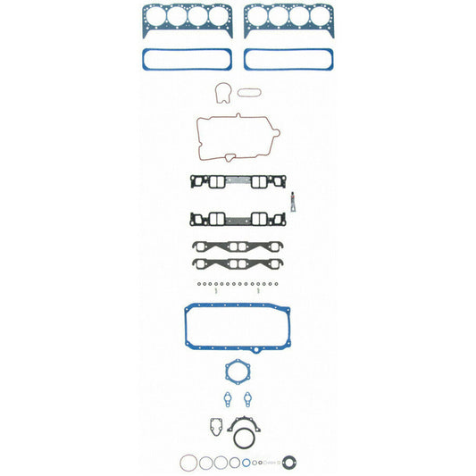 Fel-pro 260-1735T Engine Full Gasket Set For 1996-2002 Chevrolet GMC 350 5.7L-V8