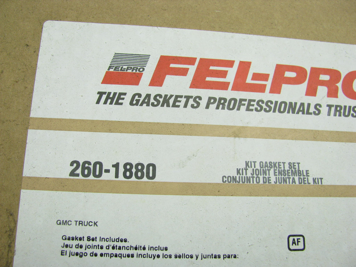 Fel-pro 260-1880 Engine Full Rebuild Gasket Set - 1999-2001 GM 4.8L 5.3L V8