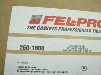 Fel-pro 260-1880 Engine Full Rebuild Gasket Set - 1999-2001 GM 4.8L 5.3L V8