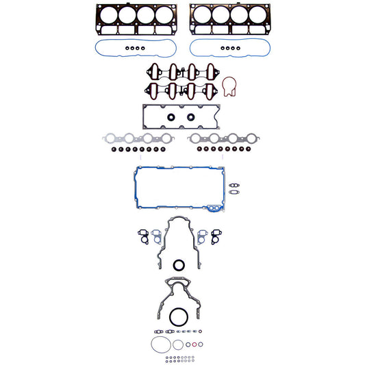 Fel-pro 260-1955 Engine Full Gasket Set For 2001-2003 Chevrolet GMC 6.0L-V8
