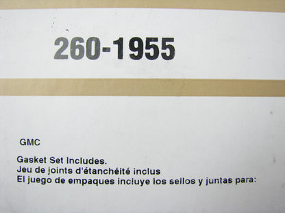 Fel-pro 260-1955 Engine Full Gasket Set For 2001-2003 Chevrolet GMC 6.0L-V8