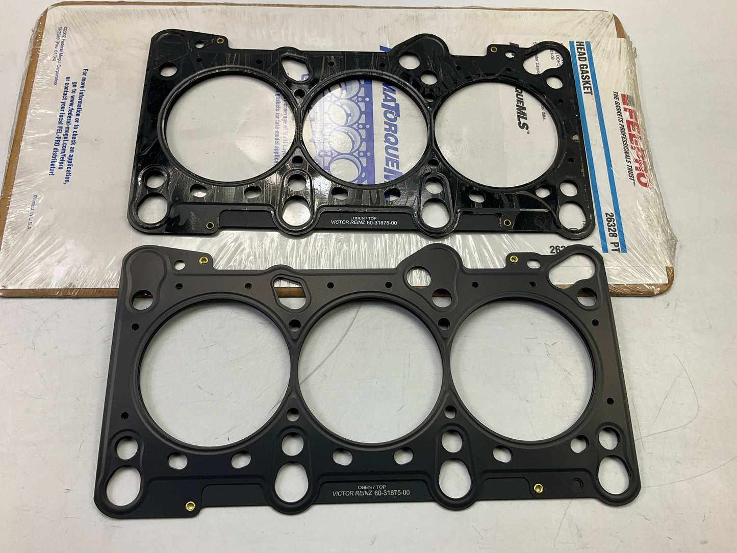 (2) Fel-pro 26328PT Cylinder Head Gasket -  1998-2001 Audi A6 Quattro 2.8L VR6