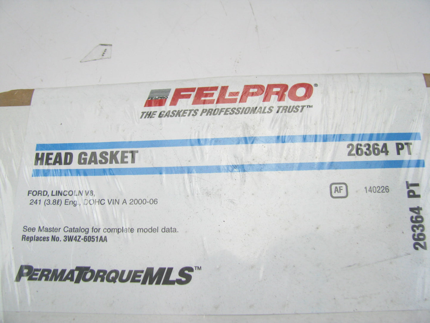 Fel-pro 26364PT Right Cylinder Head Gasket for 2000-2006 Ford Lincoln 3.9L-V8