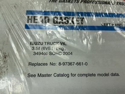 Fel-Pro 26417PT Left Cylinder Head Gasket For 2004 Isuzu Axiom, Rodeo 3.5L-V6