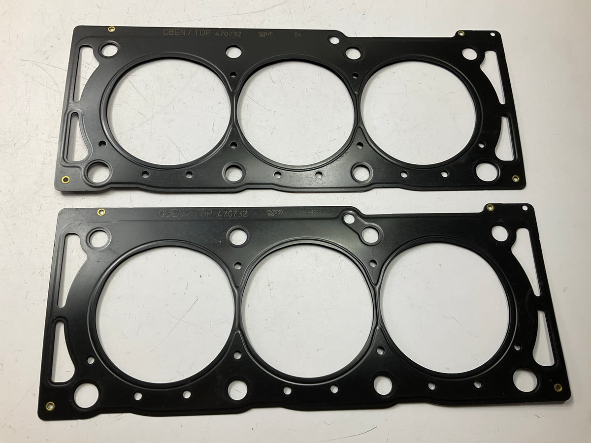 (2) Fel-pro 26489PT Cylinder Head Gasket Set For 2003-2004 Cadillac CTS