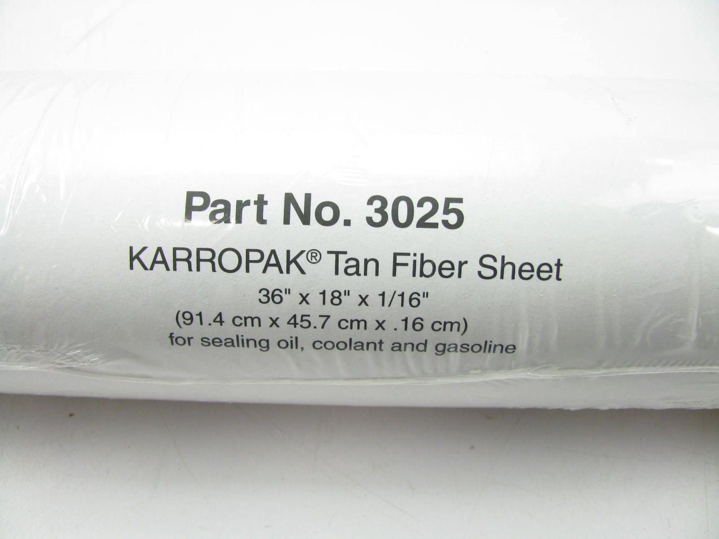 Fel-Pro 3025 Karropak TAN Fiber Gasket Material Sheet Roll - 36'' X 18'' X 1/16''