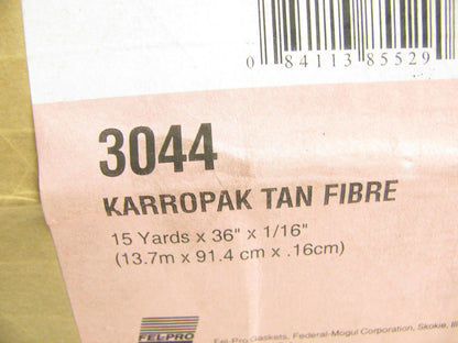 FEL-PRO 3044 Gasket Making Material Sheet Roll - Karropak 1/16 36 X 15 Yds. Roll