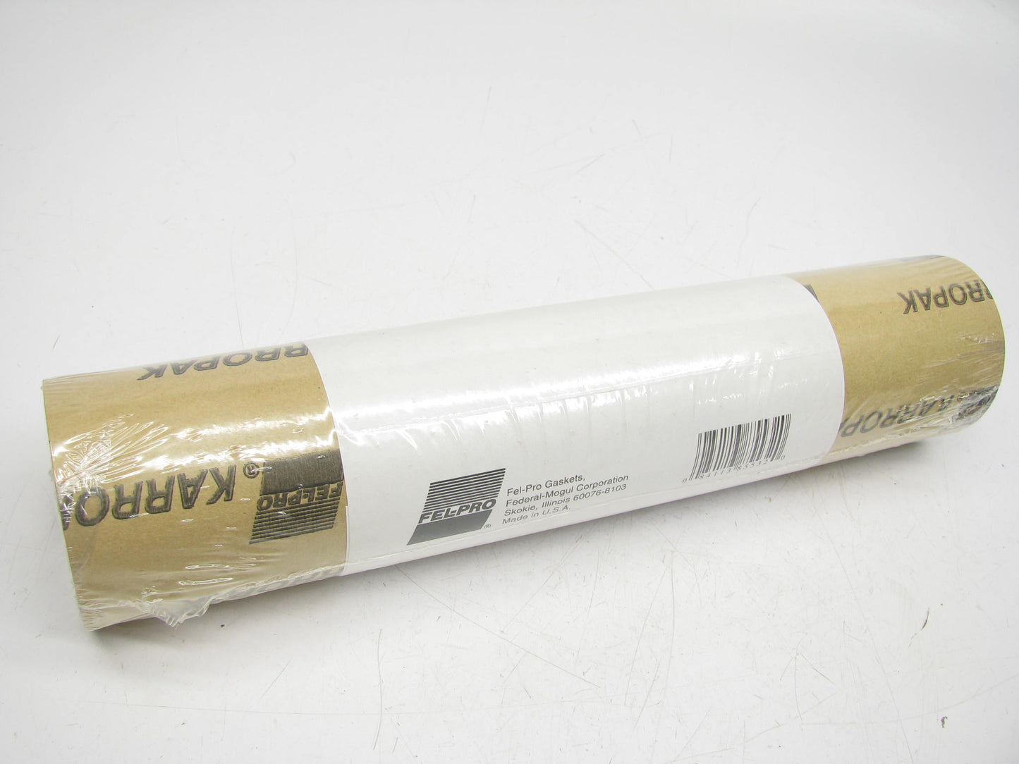 Fel-pro 3047 Karropak Tan Fiber Gasket Material Roll - 36'' X 12'' X 1/16'' Sheet