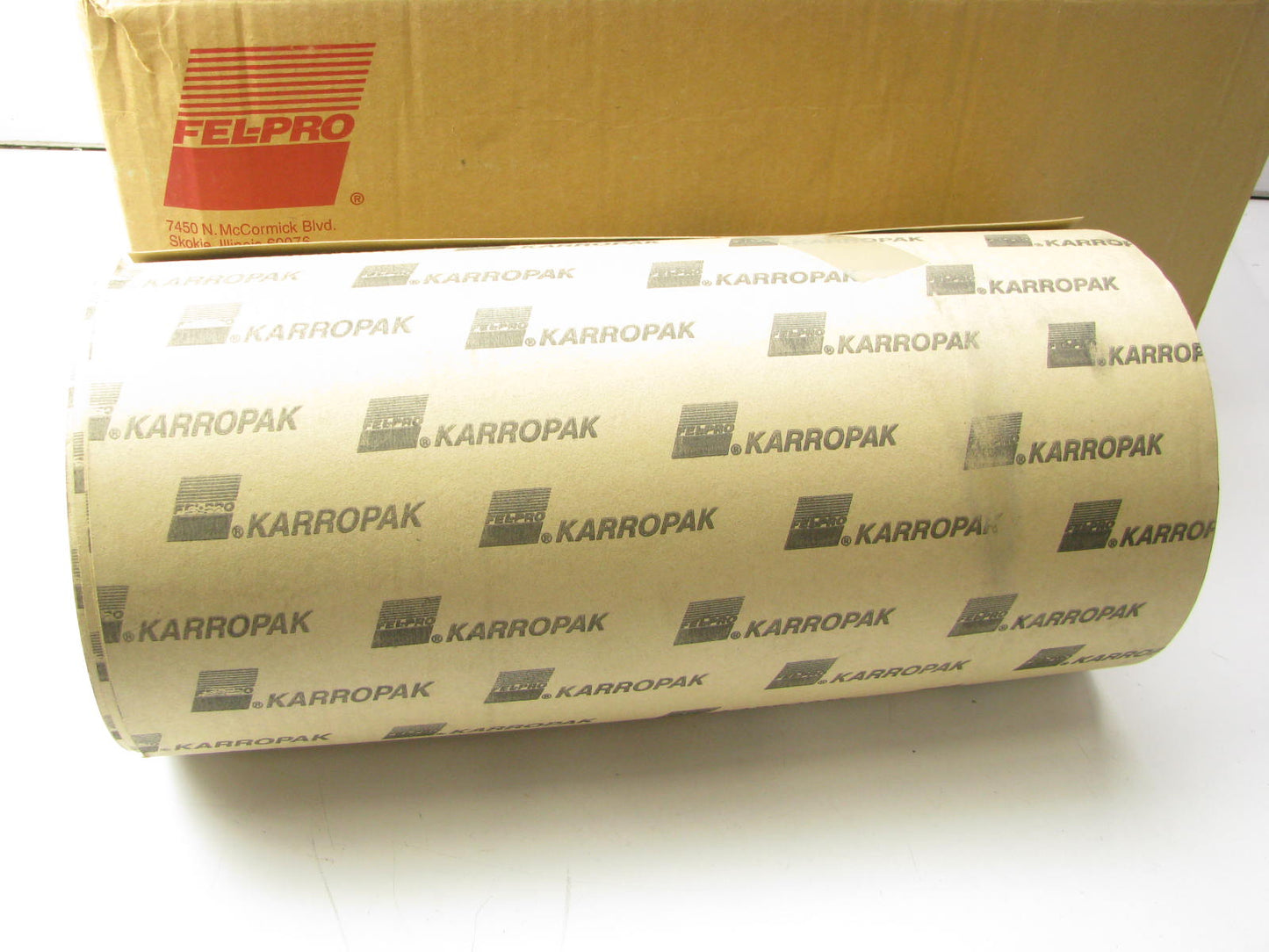 Fel-pro 3093 Karropak Tan Gasket Material Fiber Roll  - 50 Yards X 18'' X 1/32''