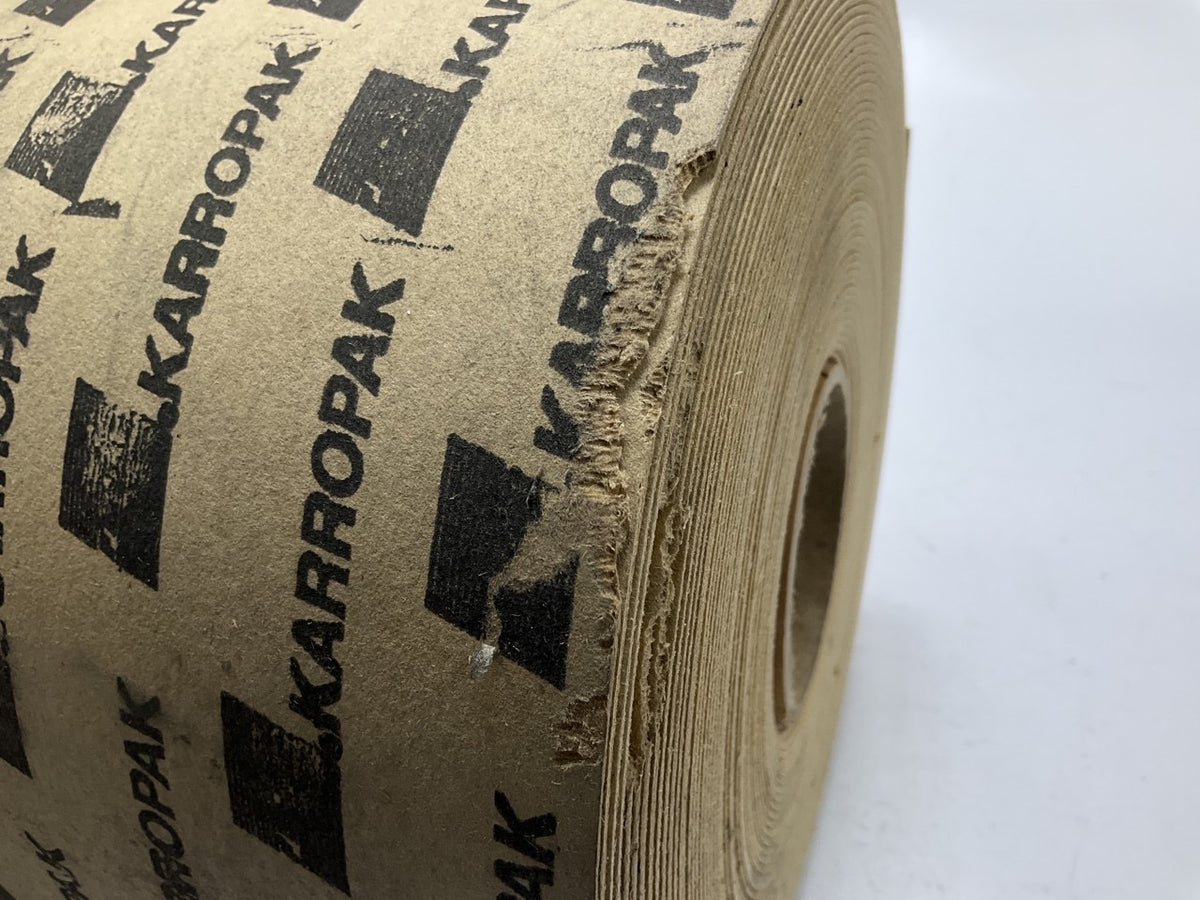 DAMAGED - Fel-pro 3094 Karropak Tan Fibre Gasket Material Roll 1/16''x18''x 25 Yd