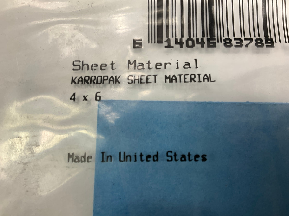 (5) Fel-Pro 3195 Gasket Material Sheet Karropak 4'' X 6'' For Small Custom Gaskets
