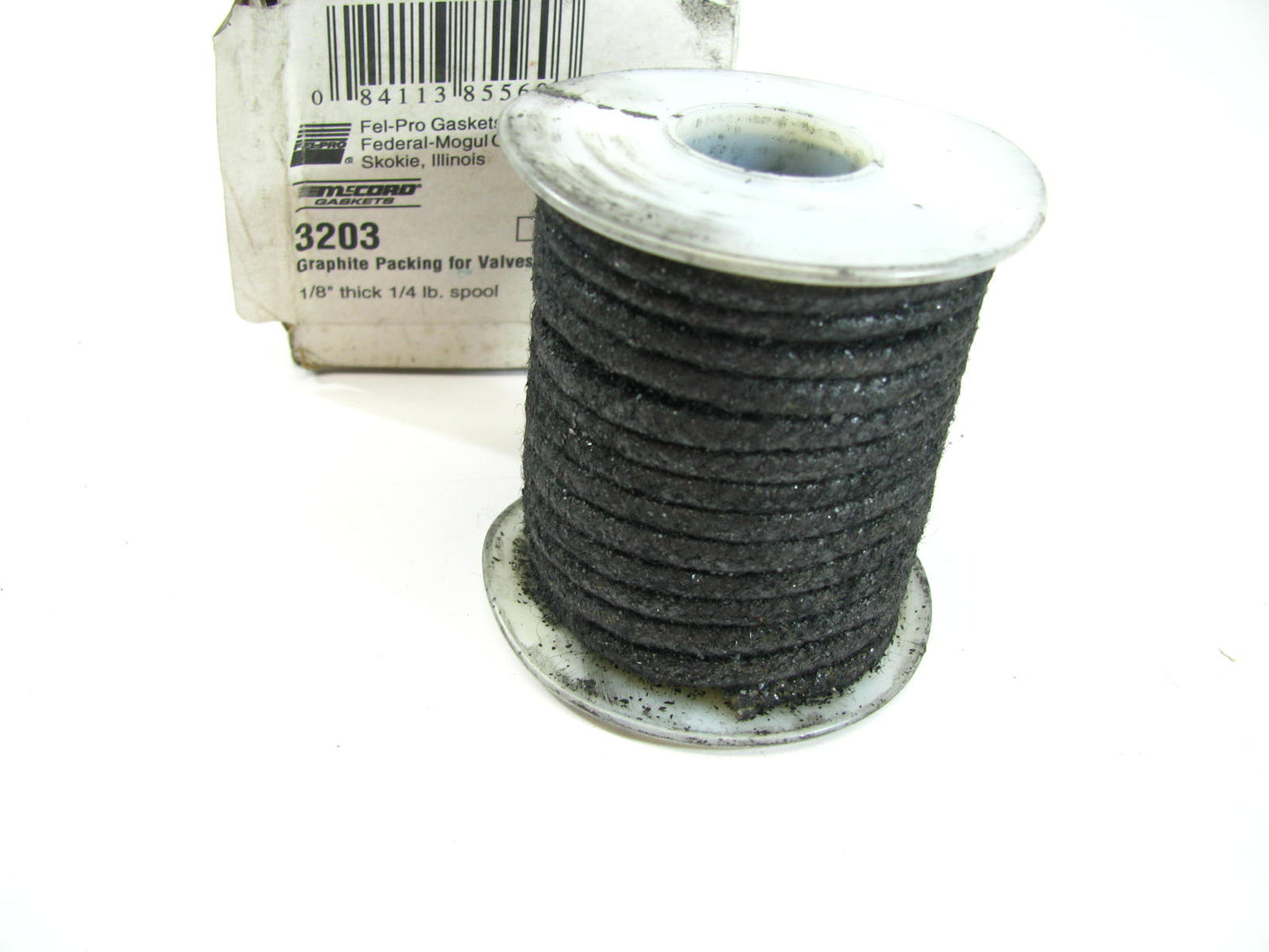 Fel-pro 3203 McCord Graphite Packing - 1/8'' Thick 1/4 LB. Spool