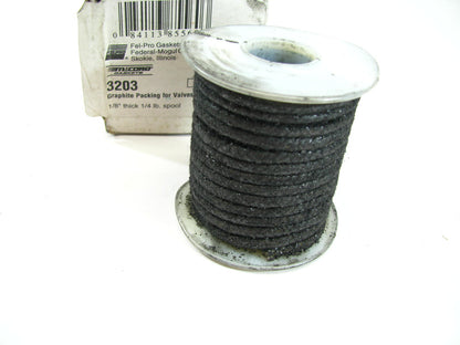 Fel-pro 3203 McCord Graphite Packing - 1/8'' Thick 1/4 LB. Spool