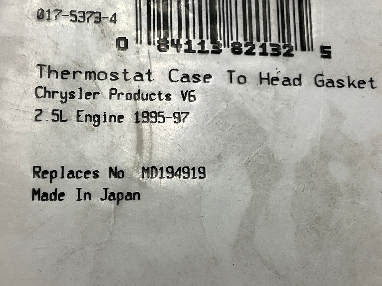 Fel-Pro 35589  Engine Coolant Thermostat Housing Gasket