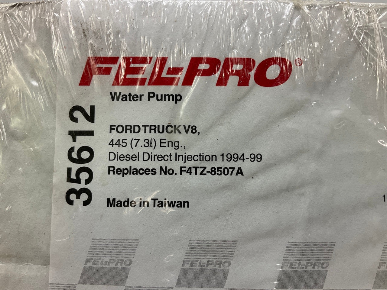 FEL-PRO 35612 Engine Water Pump Gasket - 94-03 Ford 7.3L DIESEL V8 Powerstroke
