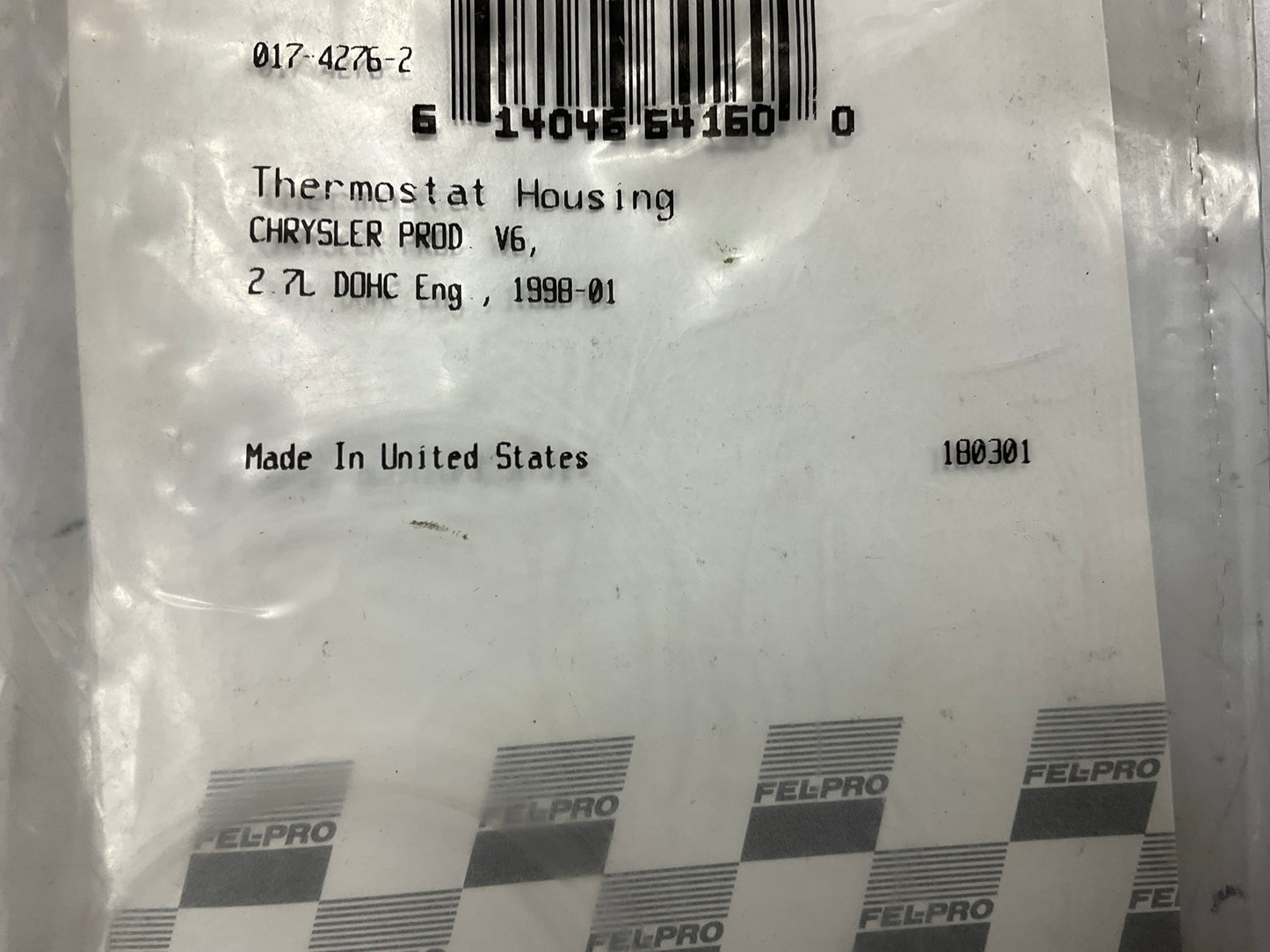 Fel-Pro 35660 Engine Coolant Thermostat Seal