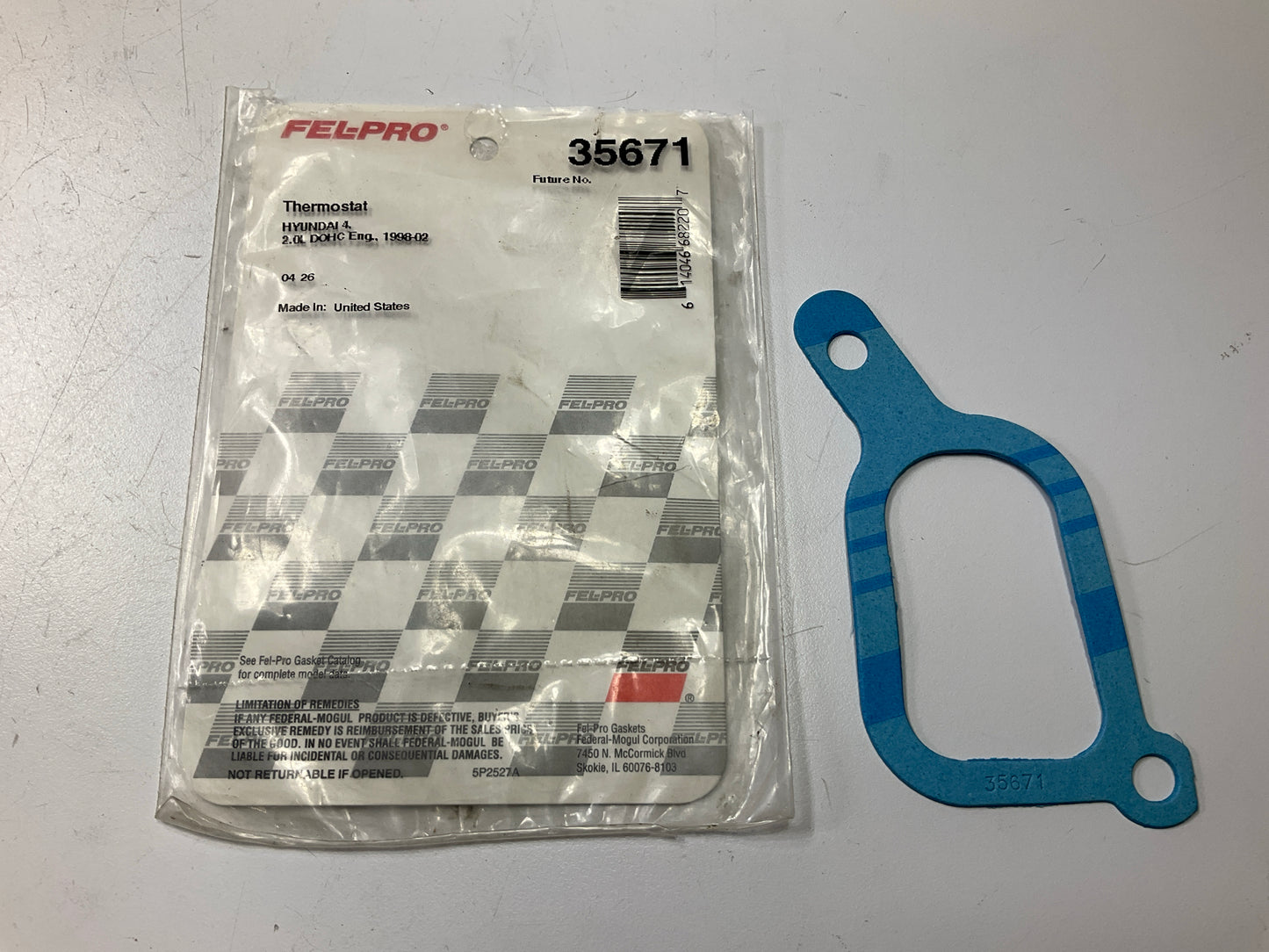 Fel-Pro 35671 Engine Coolant Thermostat Housing Gasket