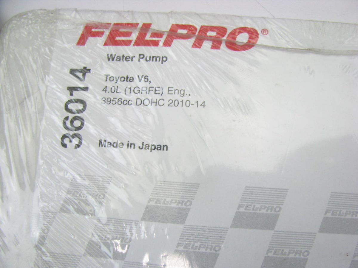 Fel-pro 36014 Engine Water Pump Gasket For 2010-2024 Toyota 4.0L-V8