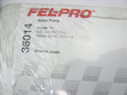Fel-pro 36014 Engine Water Pump Gasket For 2010-2024 Toyota 4.0L-V8