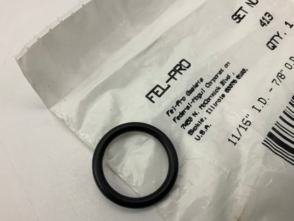 Fel-pro 413 Engine Water Pump Mounting Gasket Bypass Pipe O-Ring Seal