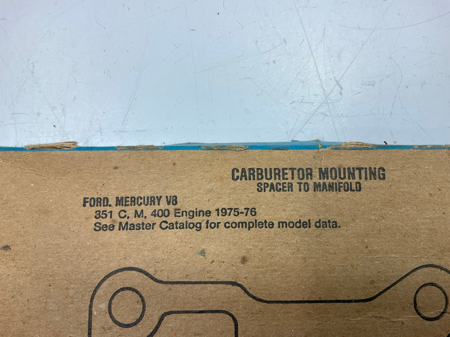 Fel-Pro 60303 Carburetor Mounting Gasket 1975-1976 Ford Mercury 351 400 V8