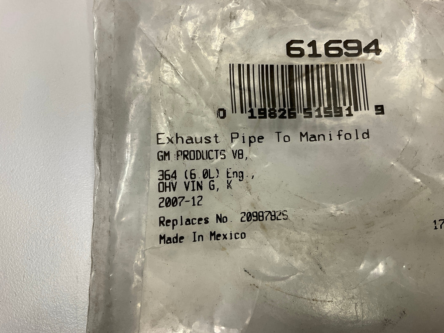 Fel-pro 61694 Exhaust Pipe Flange Gasket