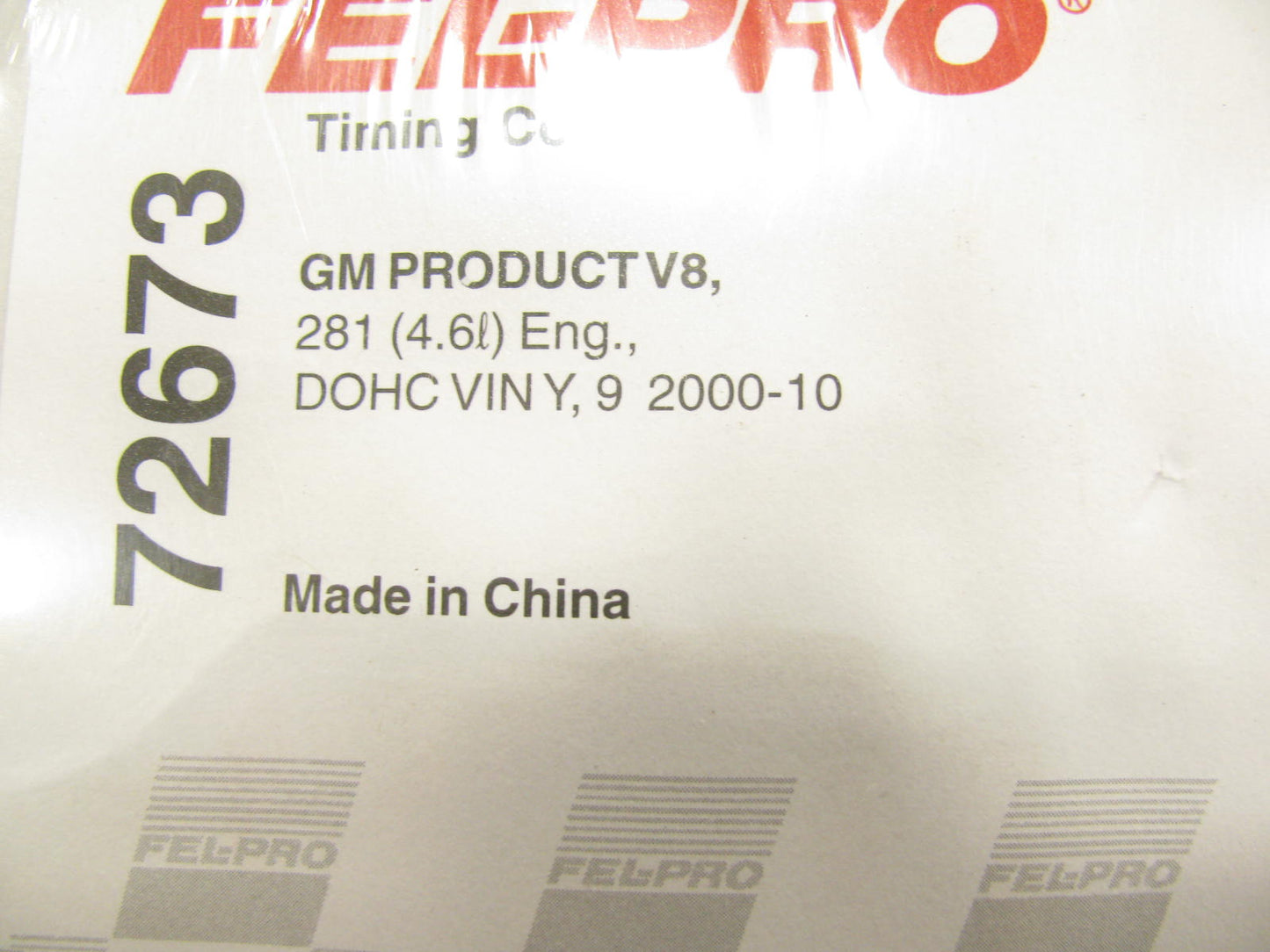Fel-pro 72673 Engine Timing Cover Gasket 98-11 Cadillac Olds Buick 4.6L V8 DOHC