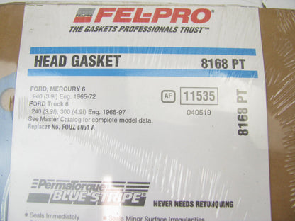 Fel-Pro 8168PT Cylinder Head Gasket - 65-72 Ford 240 3.9L - 65-97 Ford 300 4.9L