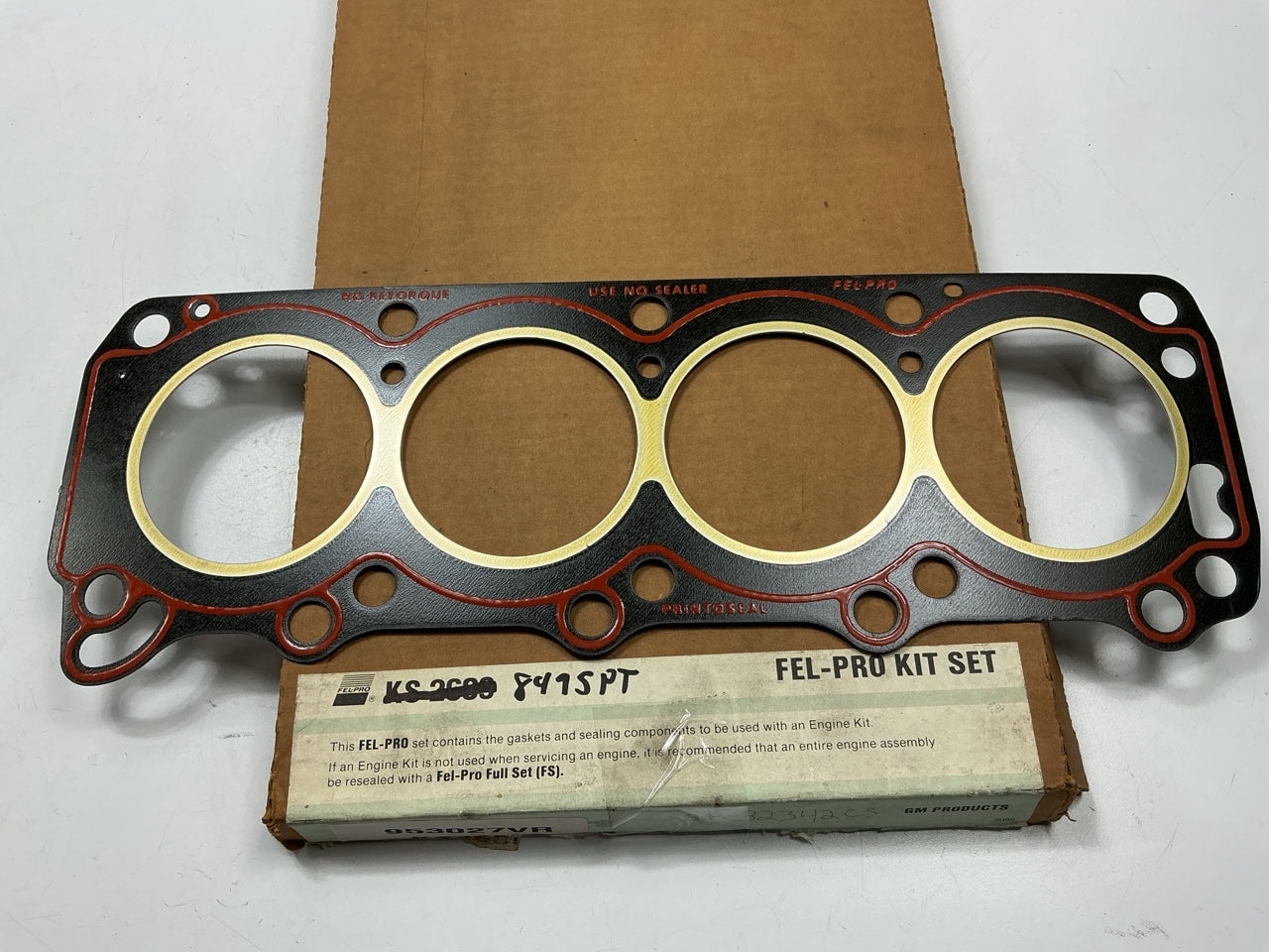 Fel-Pro 8495PT Engine Cylinder Head Gasket For 1971-1977 Chevrolet Vega 2.3L-L4