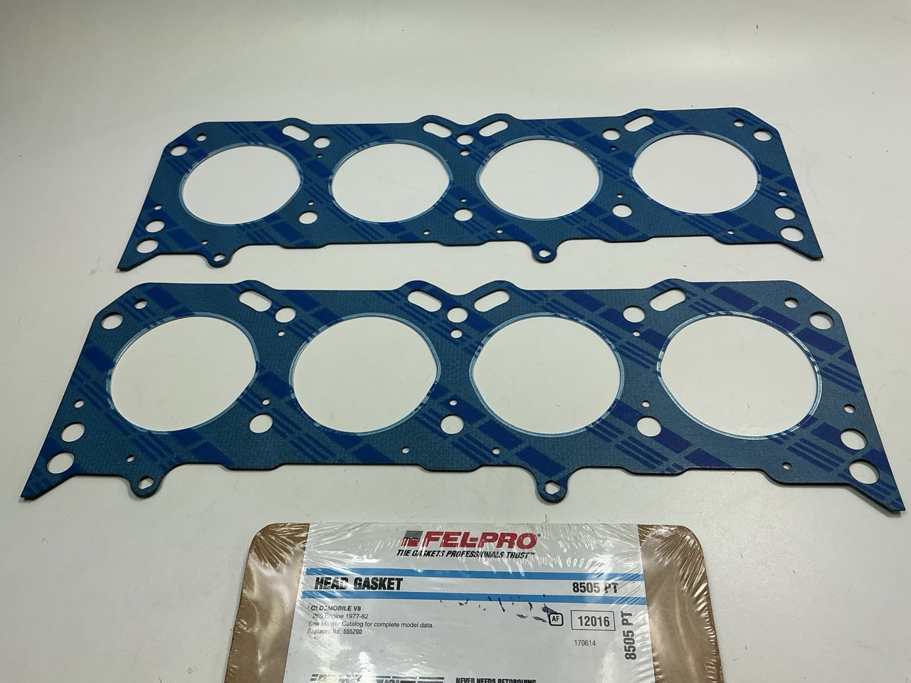 (2) Fel-Pro 8505PT Engine Cylinder Head Gasket For 1977-1981 Oldsmobile 4.3L