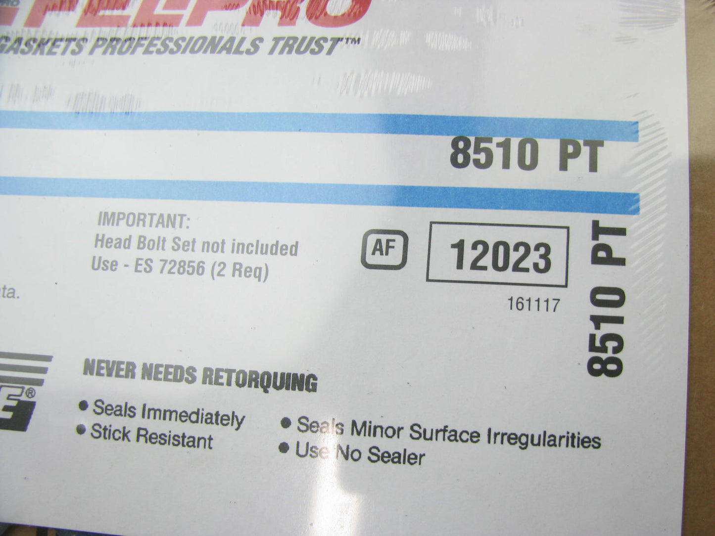 Fel-Pro 8510PT Cylinder Head Gasket GM 76-93 262 4.5L, 305 5.0L, 76-01 305 5.0L
