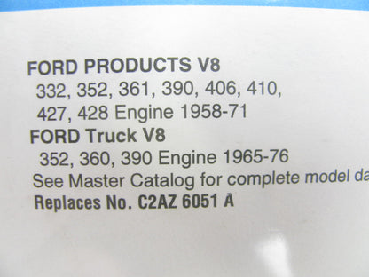 (2) Fel-pro 8554PT Engine Cylinder Head Gasket For 1957-1978 Ford FE 352-428 V8