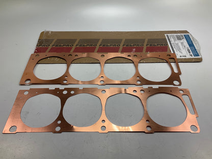 (2) Fel-pro 8554SP Engine Cylinder Head Gasket Spacer Copper Shim Head Savers