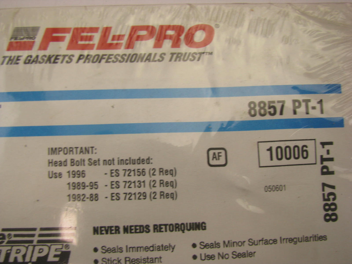 Fel-pro 8857PT Engine Cylinder Head Gasket For 1982-1995 Ford Mercury 3.8L-V6