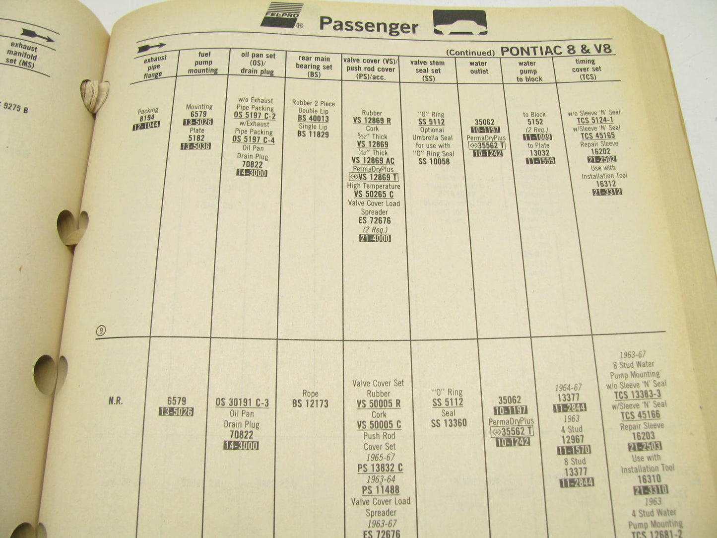 Fel-pro 900-97 Master Gasket Catalog - Passenger & Light Truck - 1997, 767 Pages