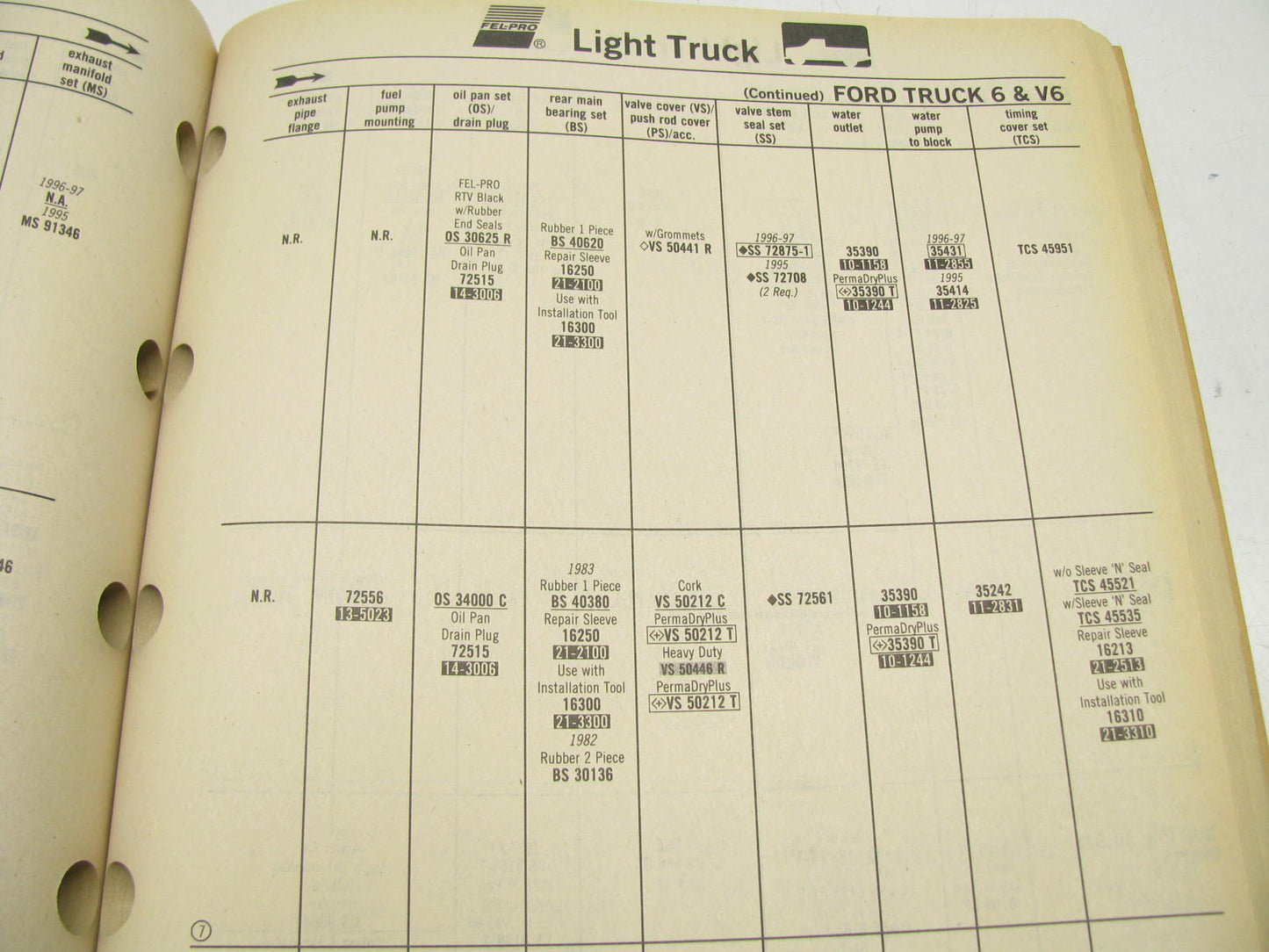 Fel-pro 900-97 Master Gasket Catalog - Passenger & Light Truck - 1997, 767 Pages