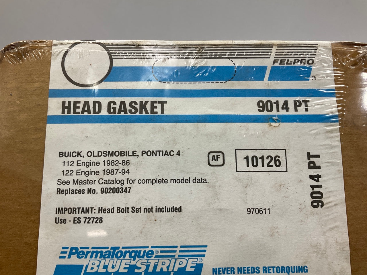 Fel-Pro 9014PT Perma-Torque-BLUE Head Gasket 1982-94 Buick Pontiac 1.8L 2.0L