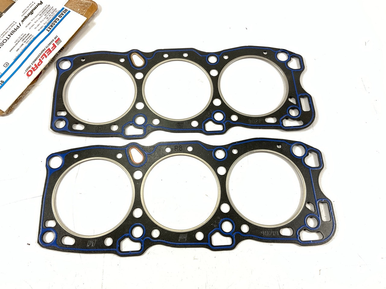 (2) Fel-pro 9112PT Cylinder Head Gasket For 1987-2000 Chrysler Mitsubishi 3.0L