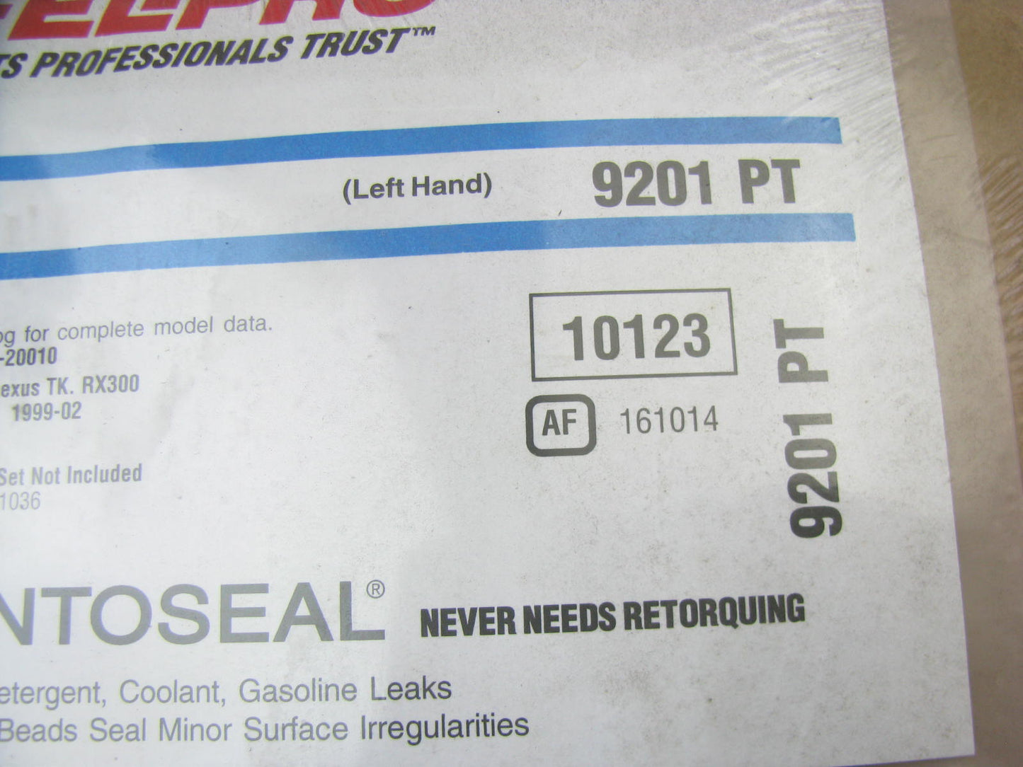 Fel-pro 9201PT Left Engine Cylinder Head Gasket 94-00 Toyota Lexus 3.0L