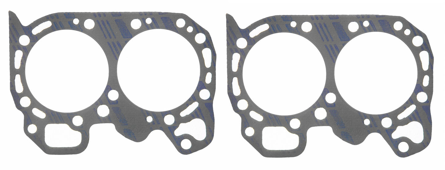 (2) Fel-Pro 9392PT Engine Cylinder Head Gaskets For 1985-94 Subaru 1.8L - EA82