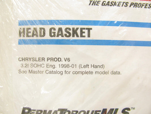 Fel-pro 9425PT Perma-Torque MLS LEFT BANK Head Gasket For 98-01 Chrysler 3.2L V6