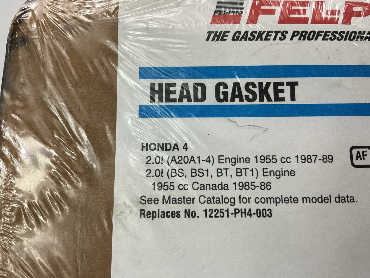 Fel-Pro 9429PT Engine Cylinder Head Gasket 87-89 HONDA A20A1-4 2.0L 3.255'' BORE
