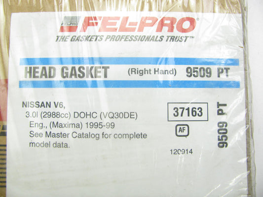 Fel-pro 9509PT Right Cylinder Head Gasket  For 1995-1999 Nissan Maxima 3.0L-V6