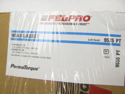 Fel-Pro 9535PT LEFT Engine Cylinder Head Gasket For 1991-1993 Chrysler 3.8L V6