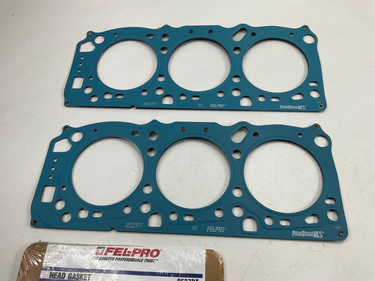 (2) Fel-pro 9537PT Engine Cylinder Head Gaskets For 1999-2005 Mitsubushi 3.0L-V6